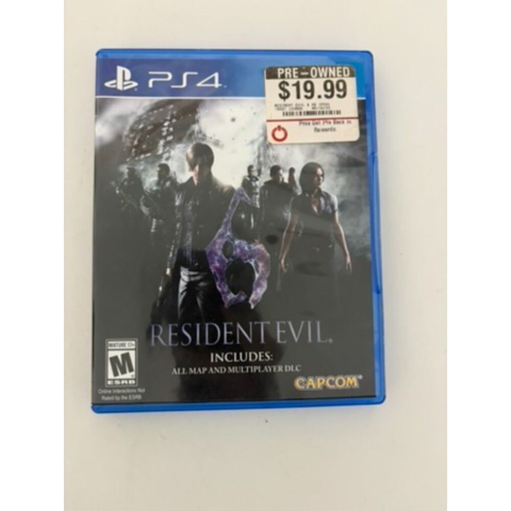 ps4 Resident Evil 6
